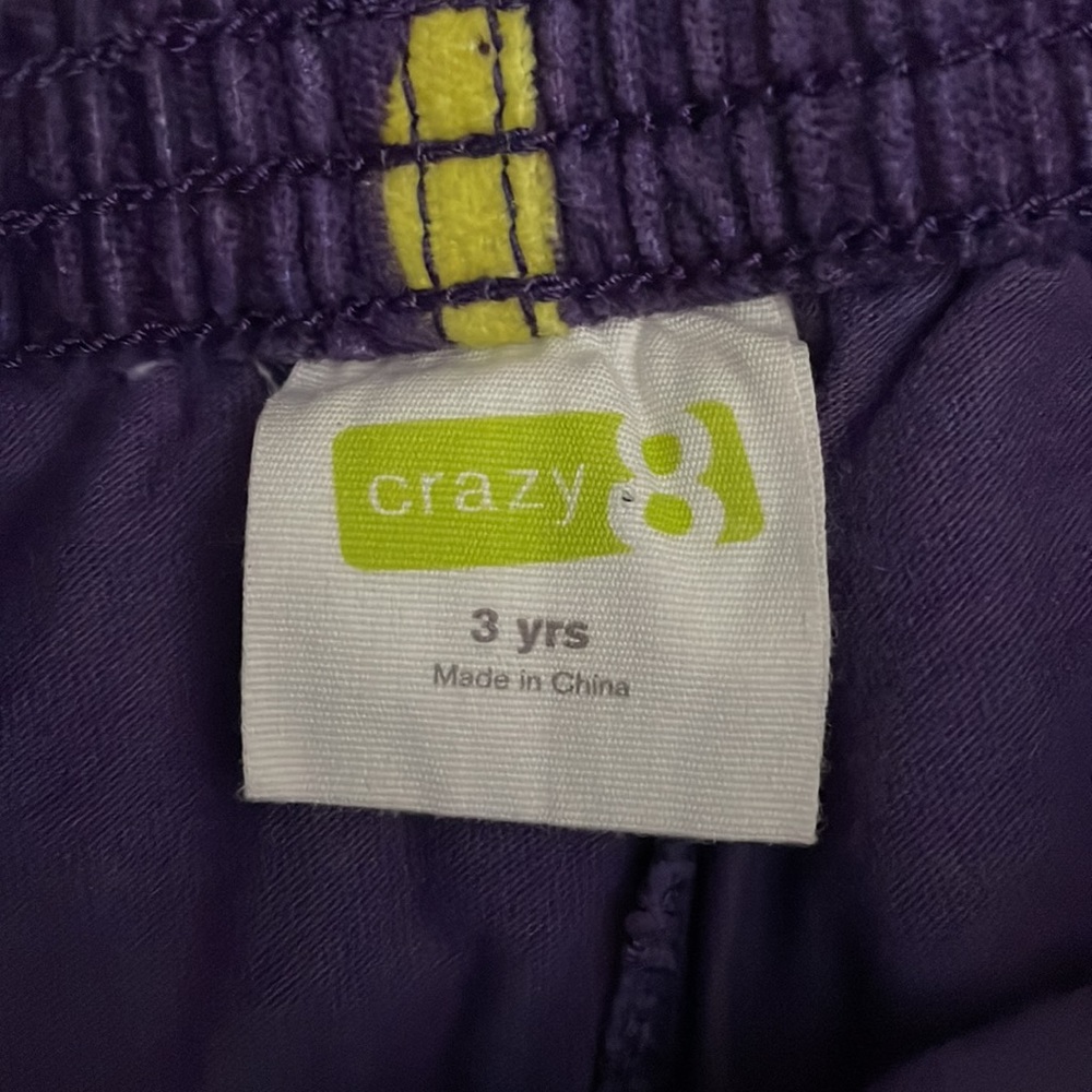 LITTLE GIRLS PURPLE POLKA DOT SKIRT - Picture 3 of 4